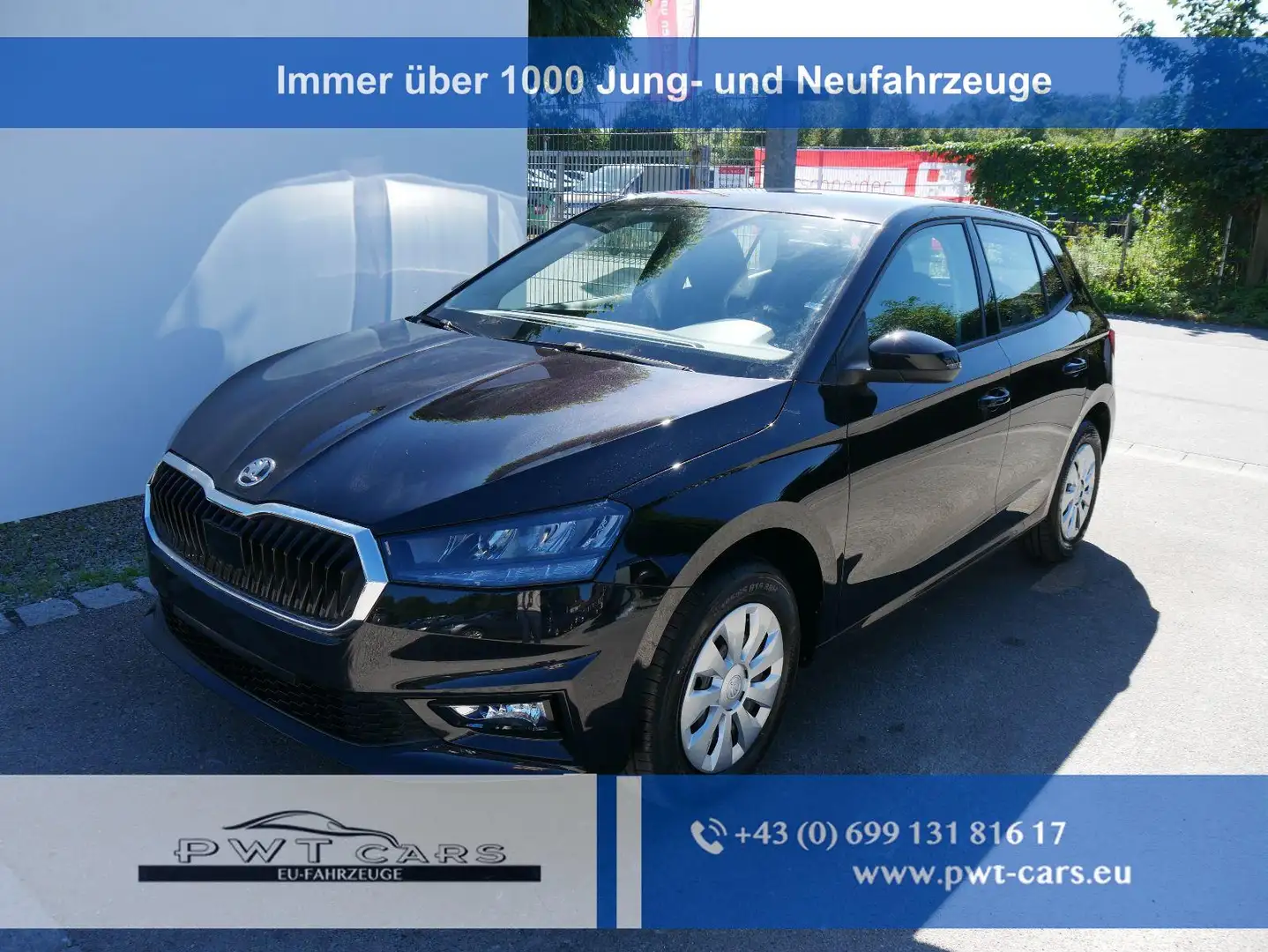 Skoda Fabia Selection 1.0 TSI *NAVI-ÜBER-SMARTLINK*LED*PDC-... Noir - 1