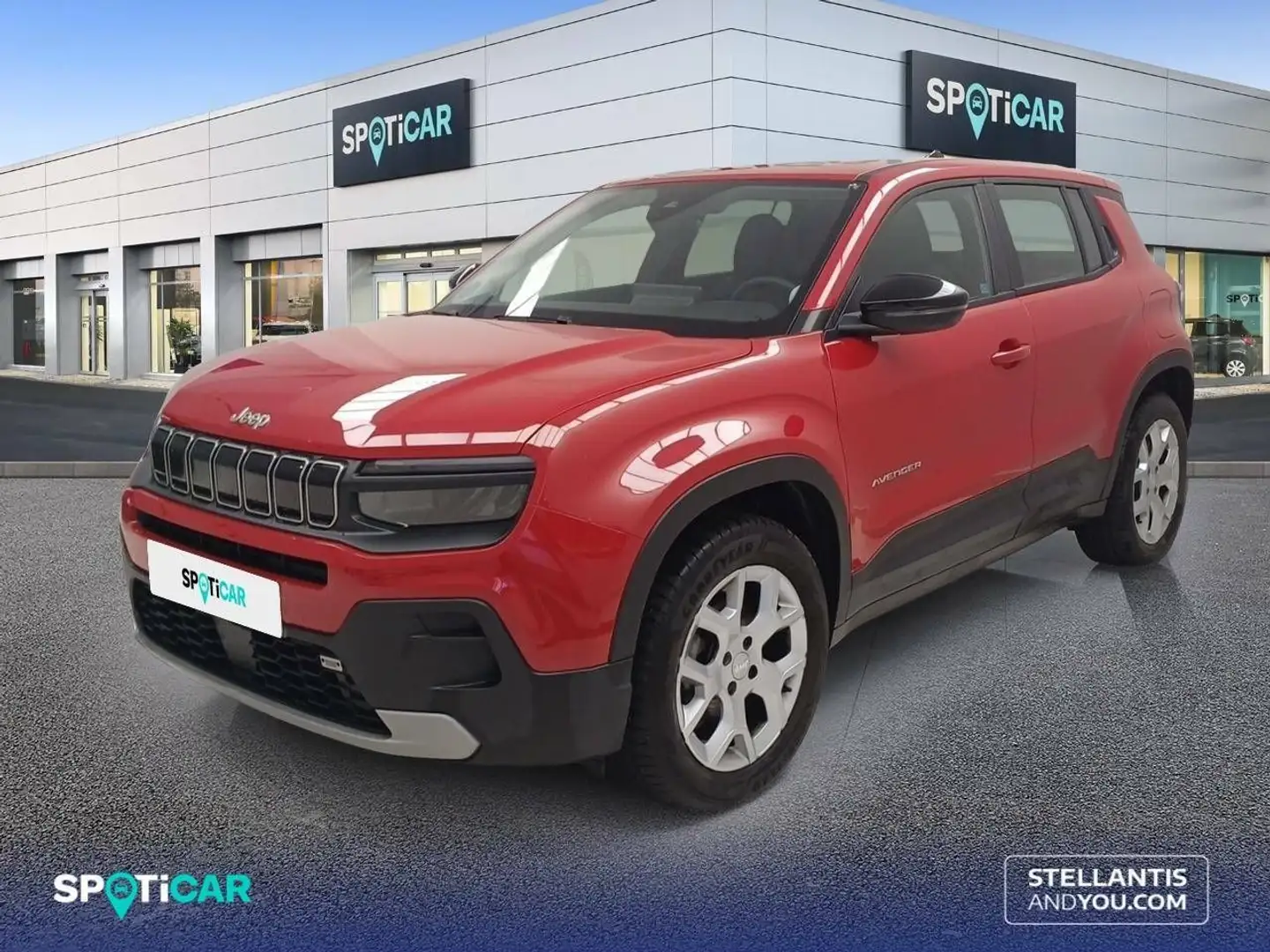 Jeep Avenger 1.2 Altitude 100 Piros - 1
