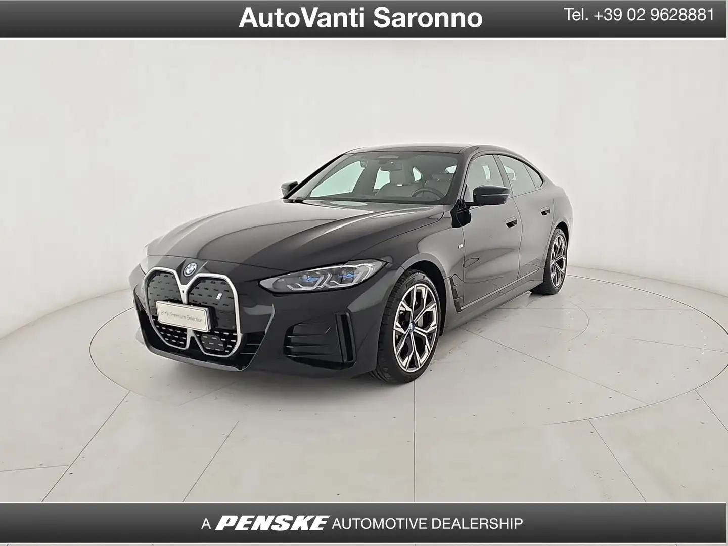 BMW i4 i4 eDrive 40 Msport Zwart - 1