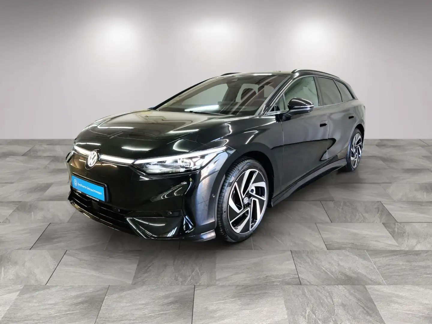 Volkswagen ID.7 Tourer Pro S 86kWh/AHK/Matrix/WäPu/01.30Gar Schwarz - 2