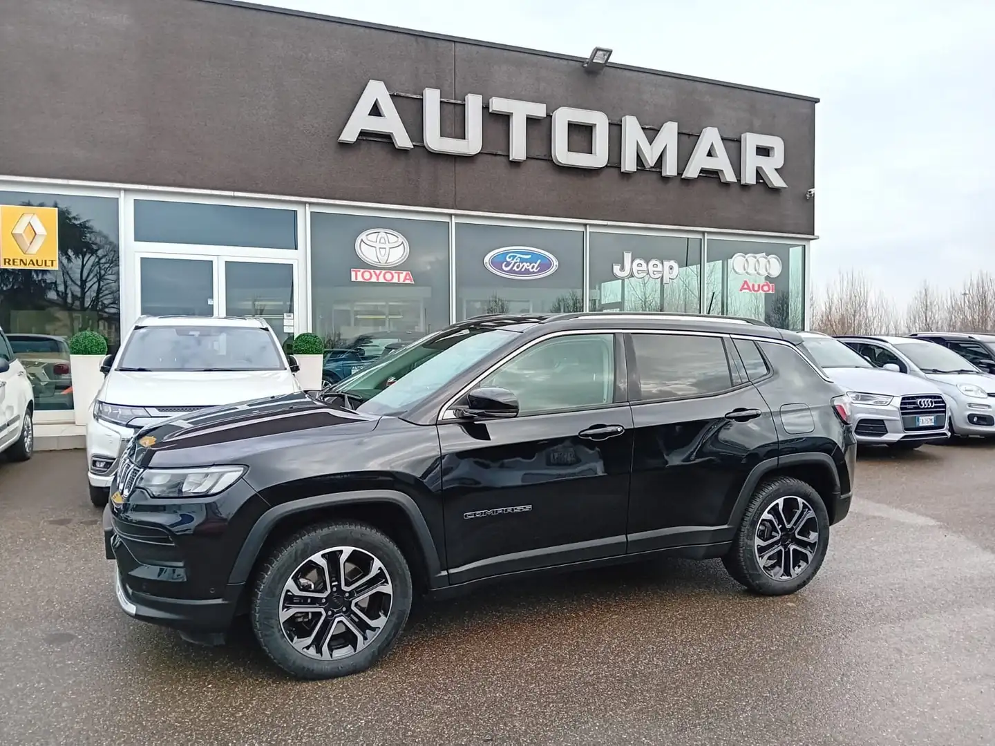 Jeep Compass 1.3 turbo t4 phev Limited 4xe auto Nero - 1