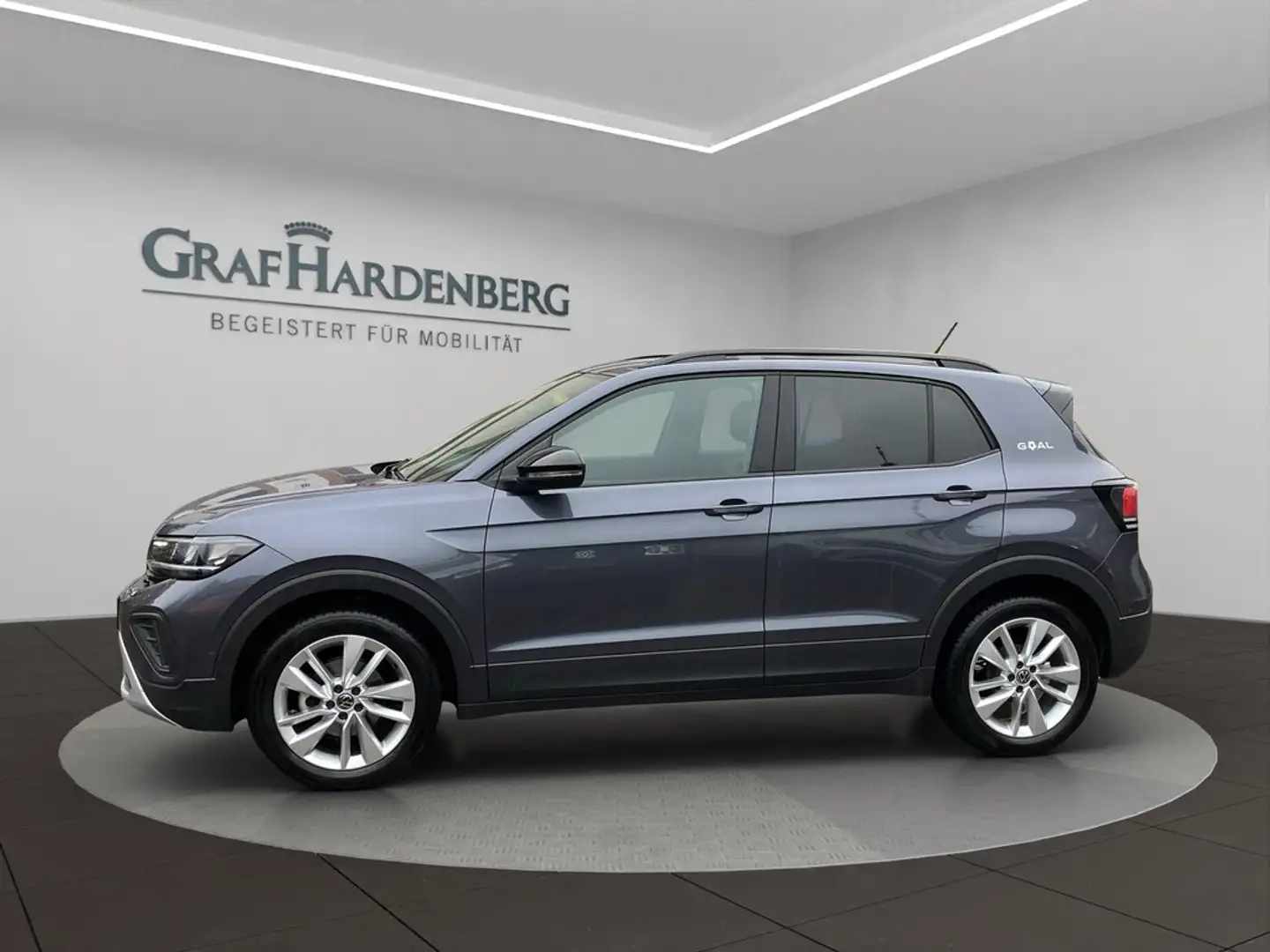 Volkswagen T-Cross GOAL Plus 1.0 TSI DSG Navi AHK LED Gris - 2