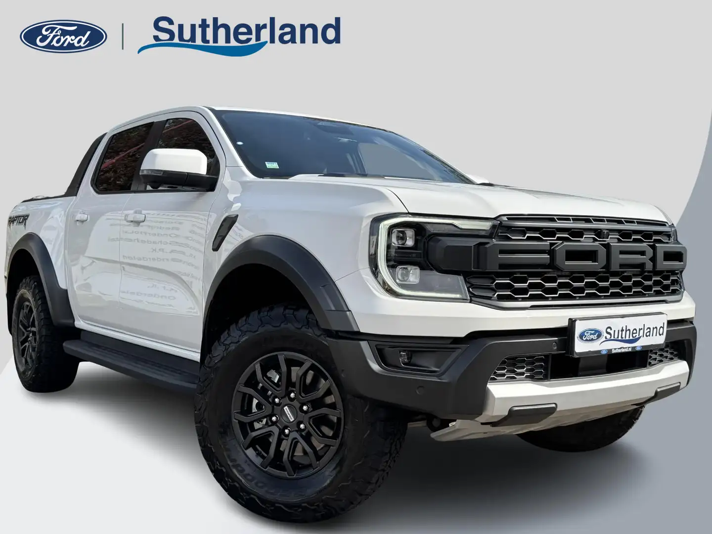 Ford Ranger Raptor 3.0 Double Cab EcoBoost 291pk | SCI | Roller top | Blanc - 1