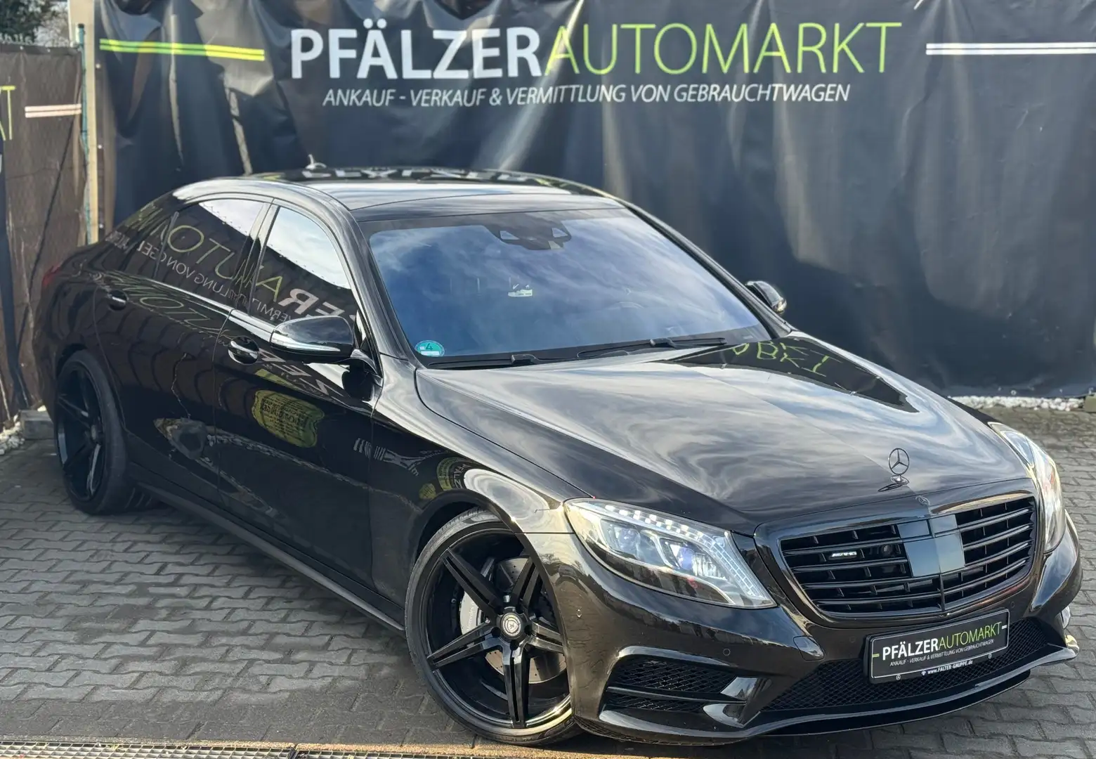 Mercedes-Benz S 350 Traum Optik Chauffeur-Paket AMG Burmester Panorama Schwarz - 1