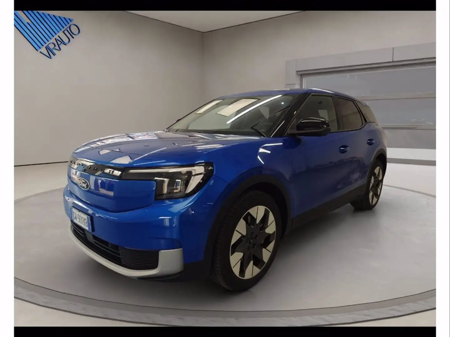 Ford Explorer EV Extended Range Premium Blauw - 1