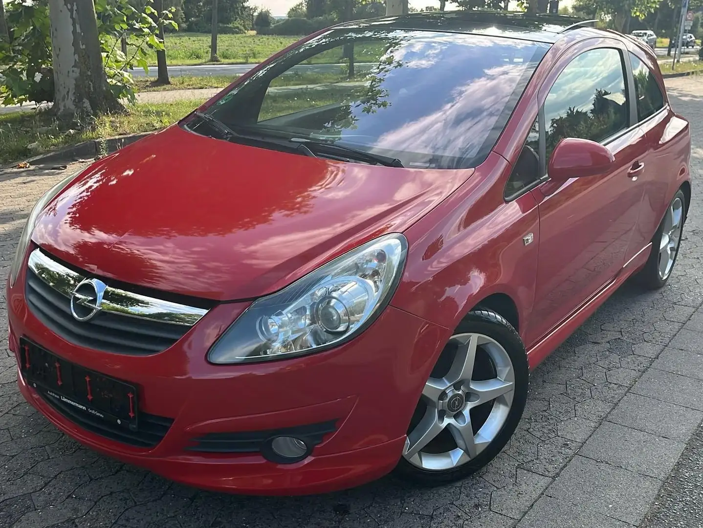 Opel Corsa GSI/Pano/Klima/Tempo Rood - 1