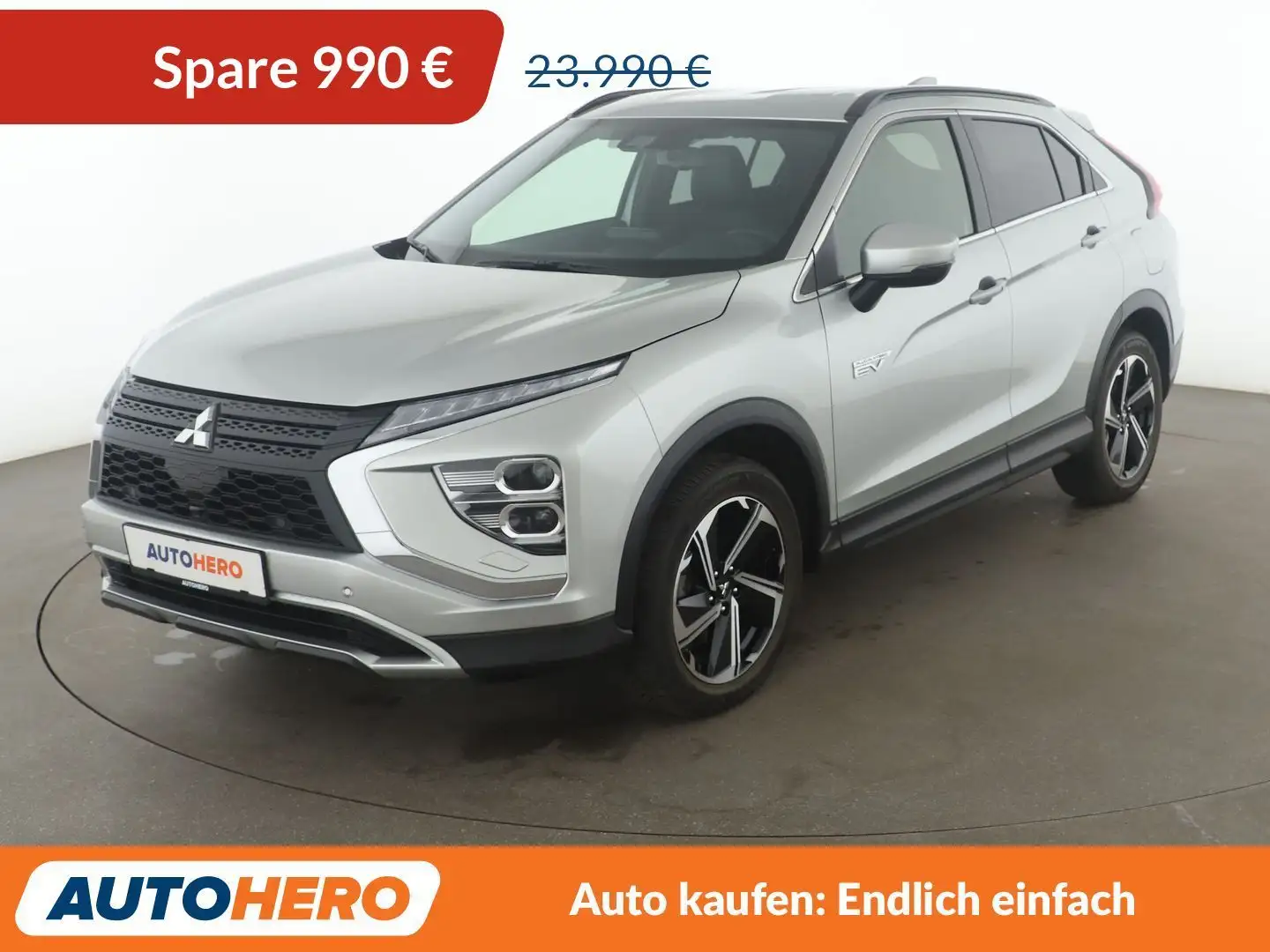 Mitsubishi Eclipse Cross 2.4 Plug-in Hybrid Plus 4WD Aut.*NAVI*LED*CAM* Grau - 1