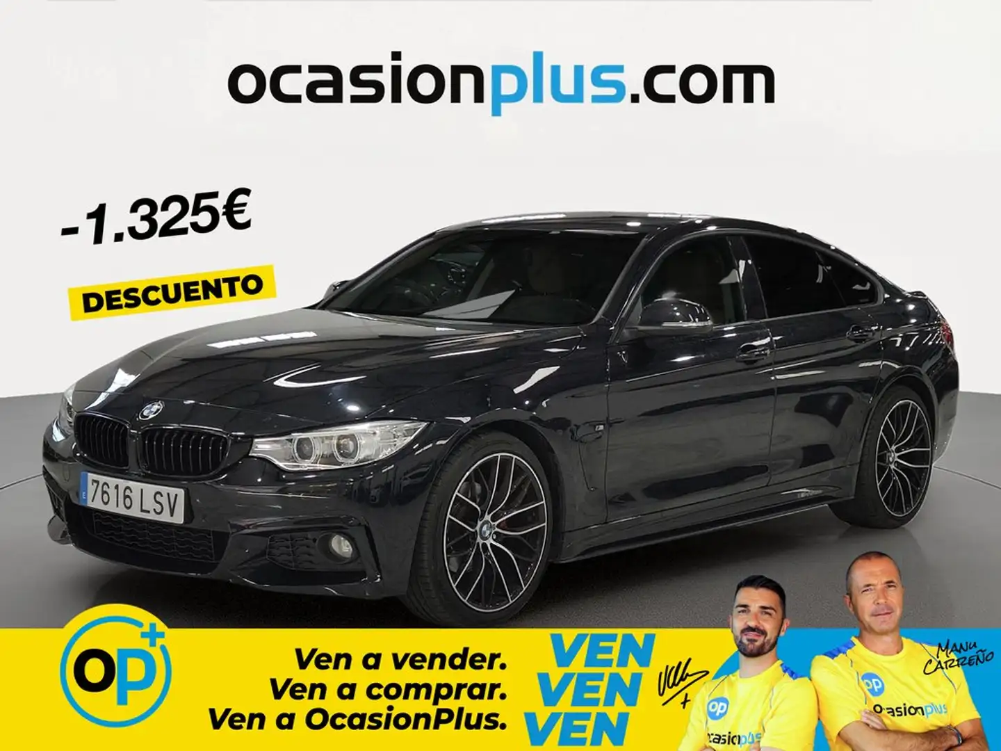 BMW 420 420d Gran Coupé Negro - 1