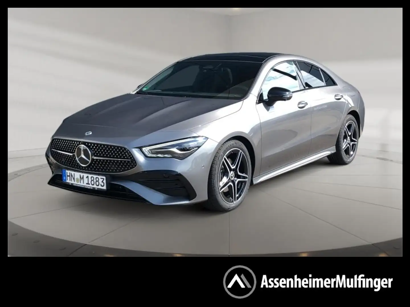 Mercedes-Benz CLA 180 Coupe +EditionAMG+18Z+Night+Pano+360° Grau - 1