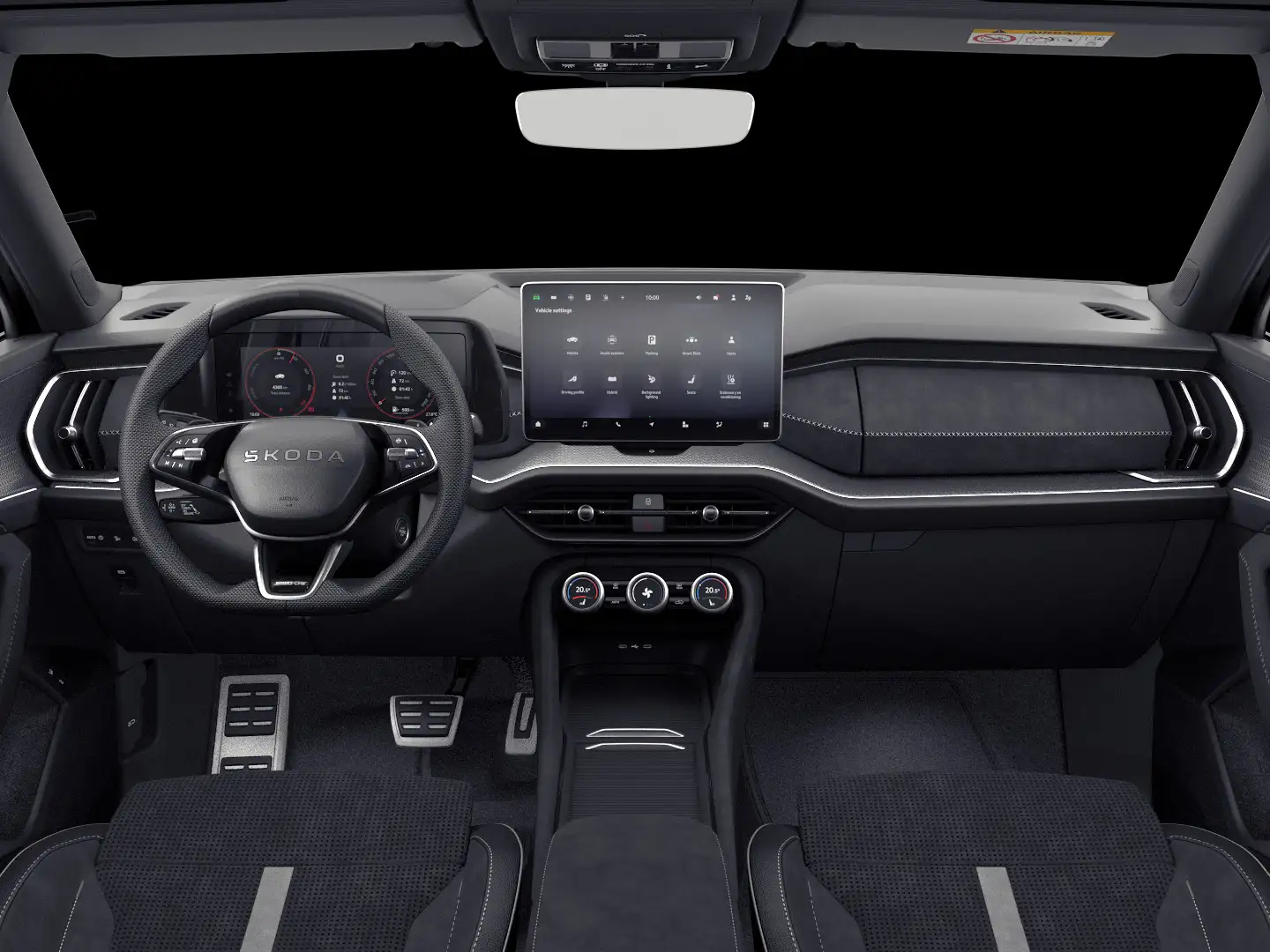 Skoda Kodiaq 1.5 TSi 204 Pk PHEV Sportline Business | Trekhaak Zwart - 2