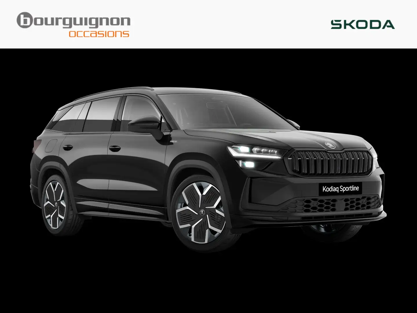 Skoda Kodiaq 1.5 TSi 204 Pk PHEV Sportline Business | Trekhaak Zwart - 1