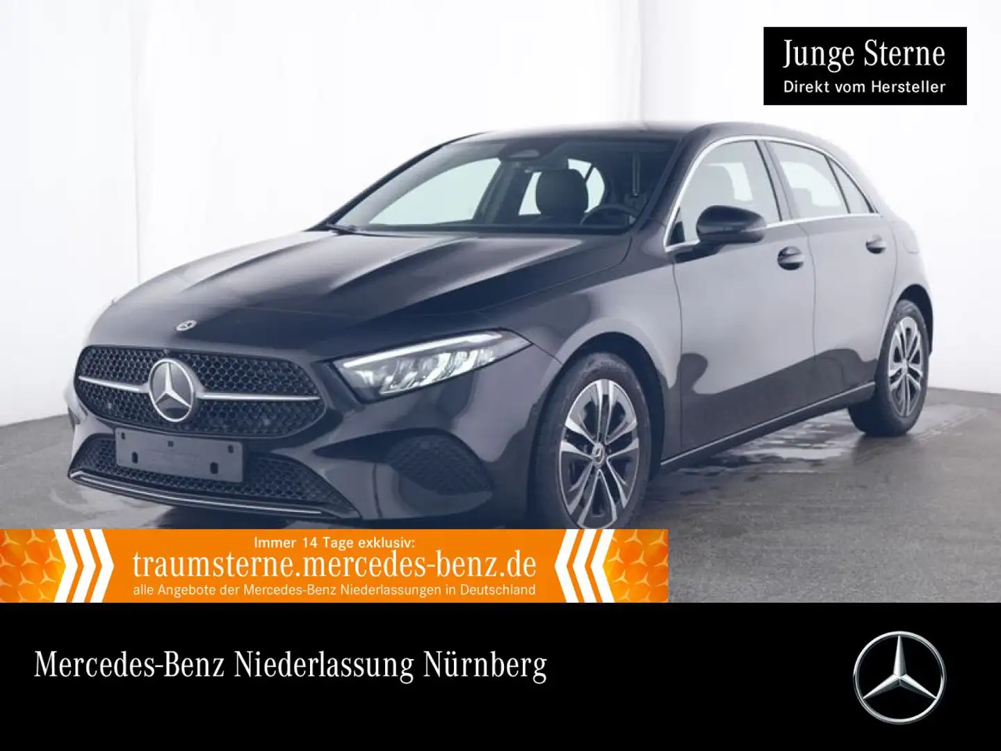 Mercedes-Benz A 180 d PROGRESSIVE+LED+KAMERA+8G Schwarz - 1