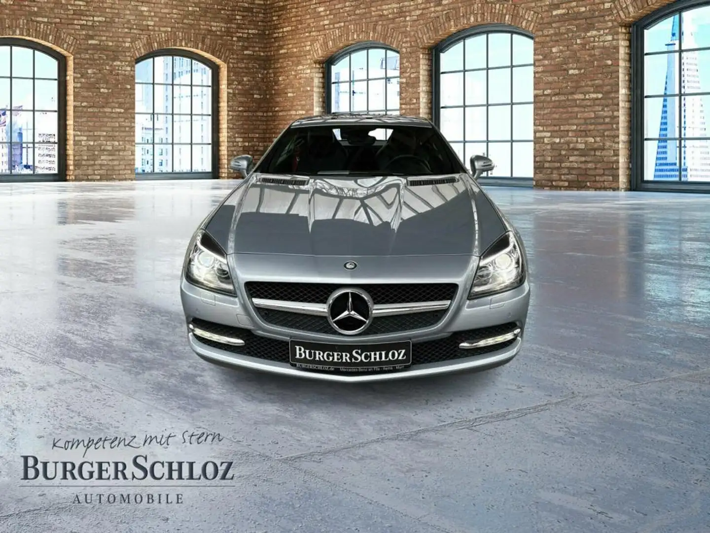Mercedes-Benz SLK 200 AUT DynLicht Fernlichtass. KlimaA LED Argintiu - 2