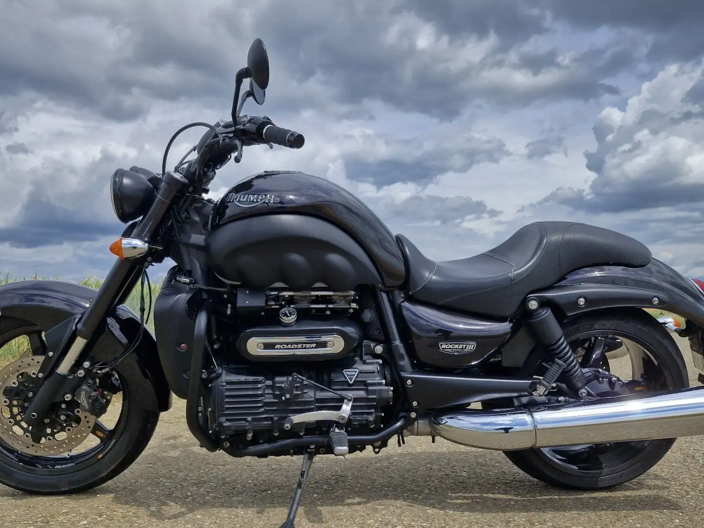Triumph Rocket III Roadster Mit Carbon Felgen + ABS Schwarz - 1