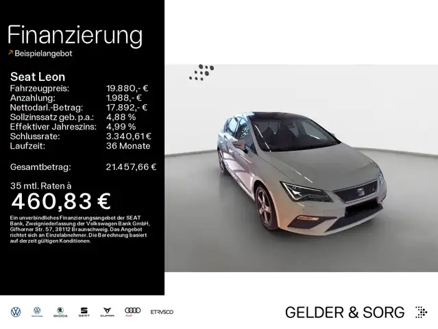 SEAT Leon 1.5 TSI FR LED*Navigation*Panoramadach