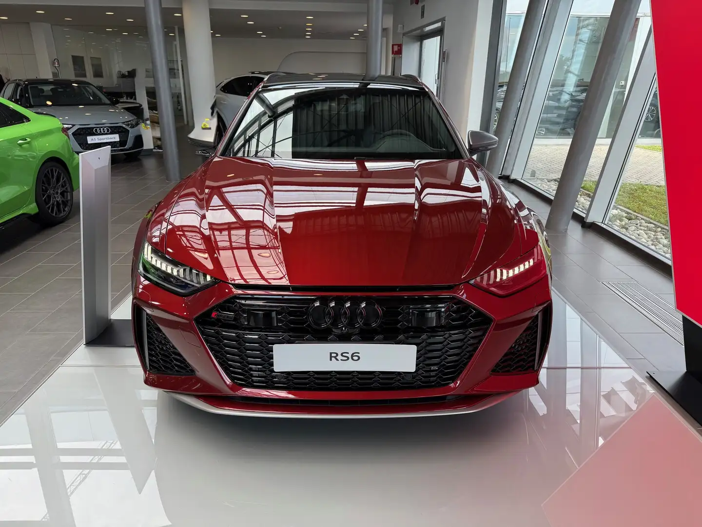 Audi RS6 Avant 4.0 mhev performance quattro tiptronic Red - 2