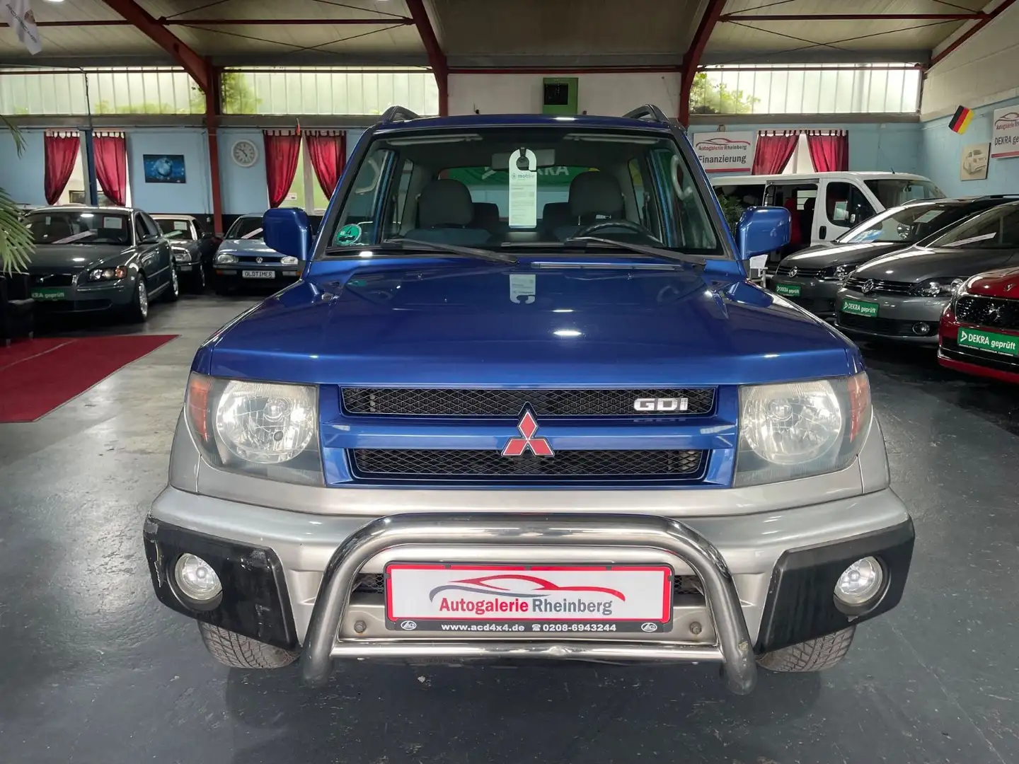 Mitsubishi Pajero Pinin *TOP*OFFROAD*KLIMA*AHK*TÜV NEU Bleu - 2