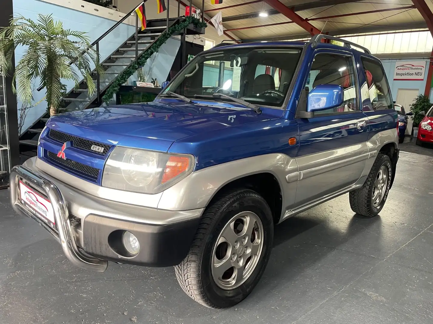 Mitsubishi Pajero Pinin *TOP*OFFROAD*KLIMA*AHK*TÜV NEU Bleu - 1