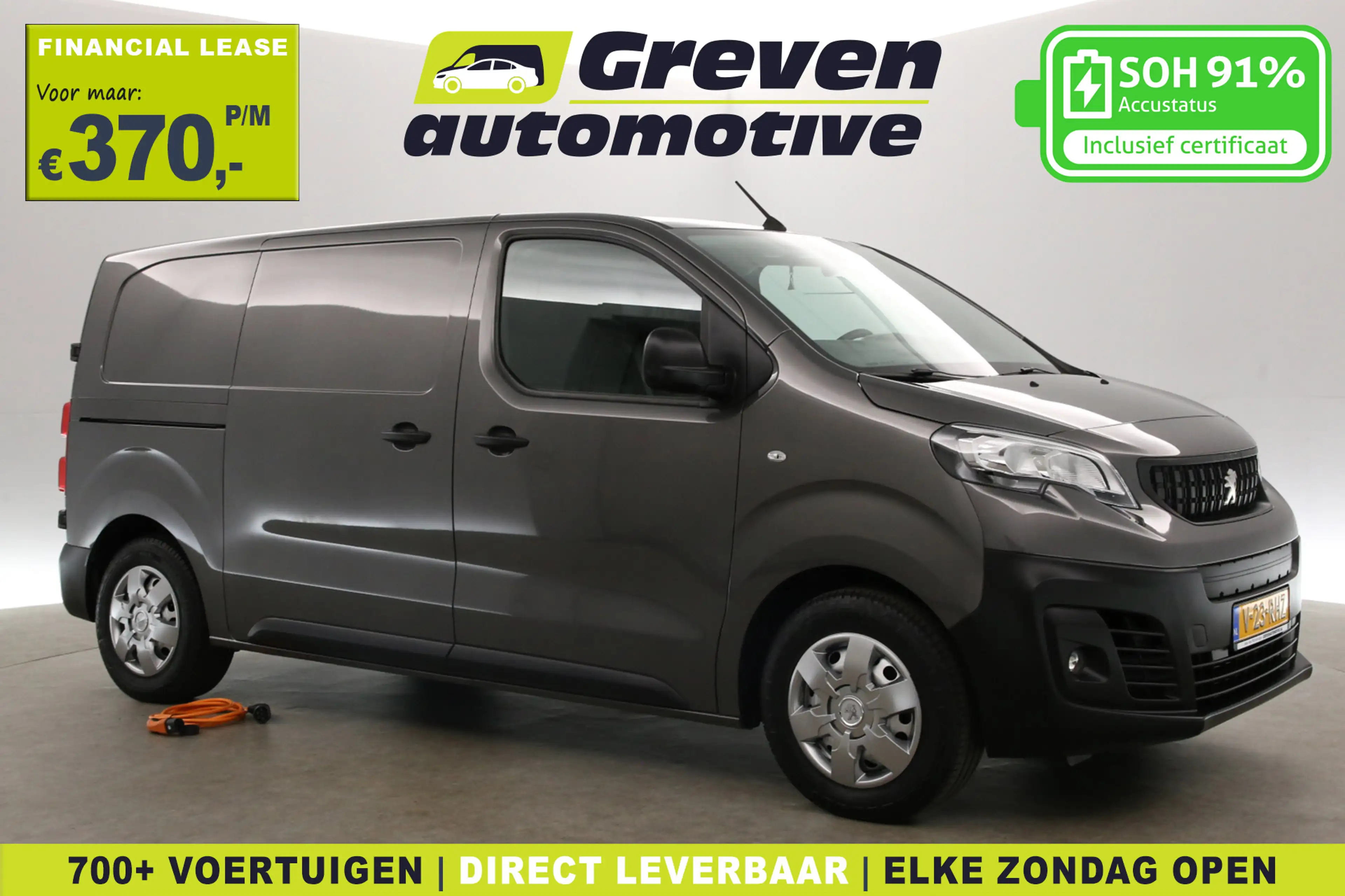 Peugeot e-Expert 75 kWh Long Range L2H1 | Snelladen | SOH 91% | Air