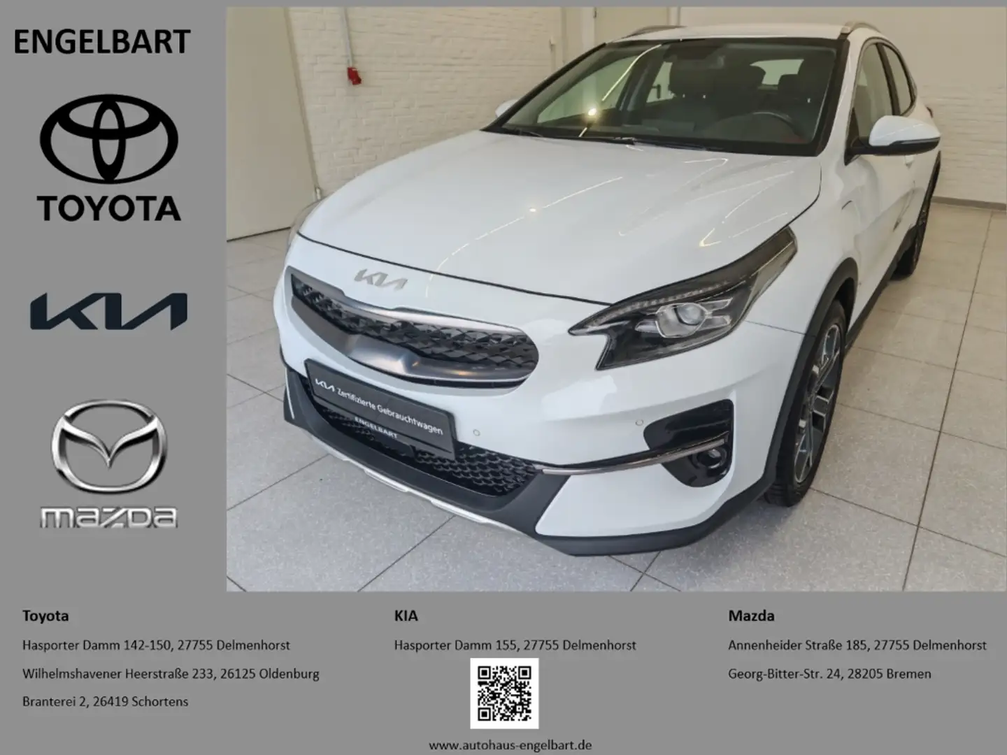 Kia XCeed Spirit PHEV 1.6 Techno-Paket Sitz-Komfort-Paket Na Blanco - 1