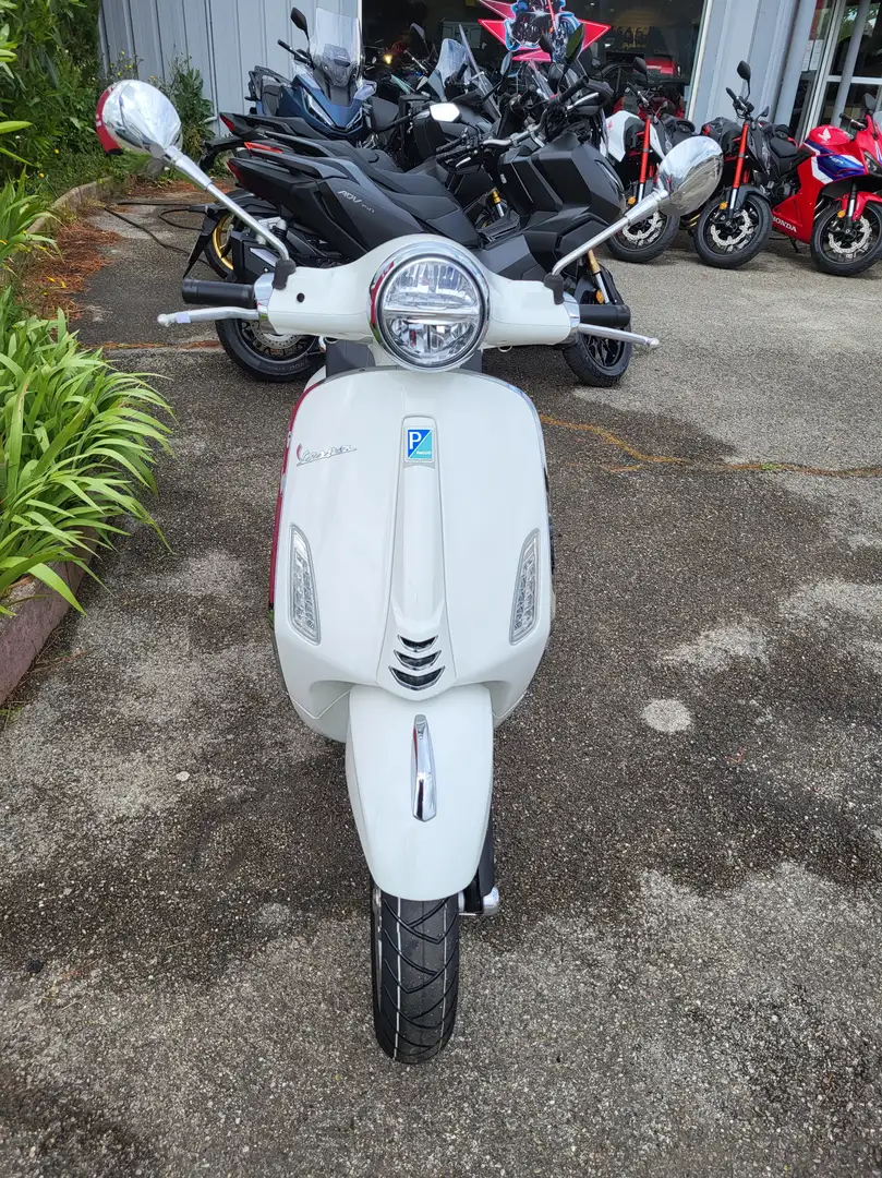 Vespa Primavera 125 Blanc - 2