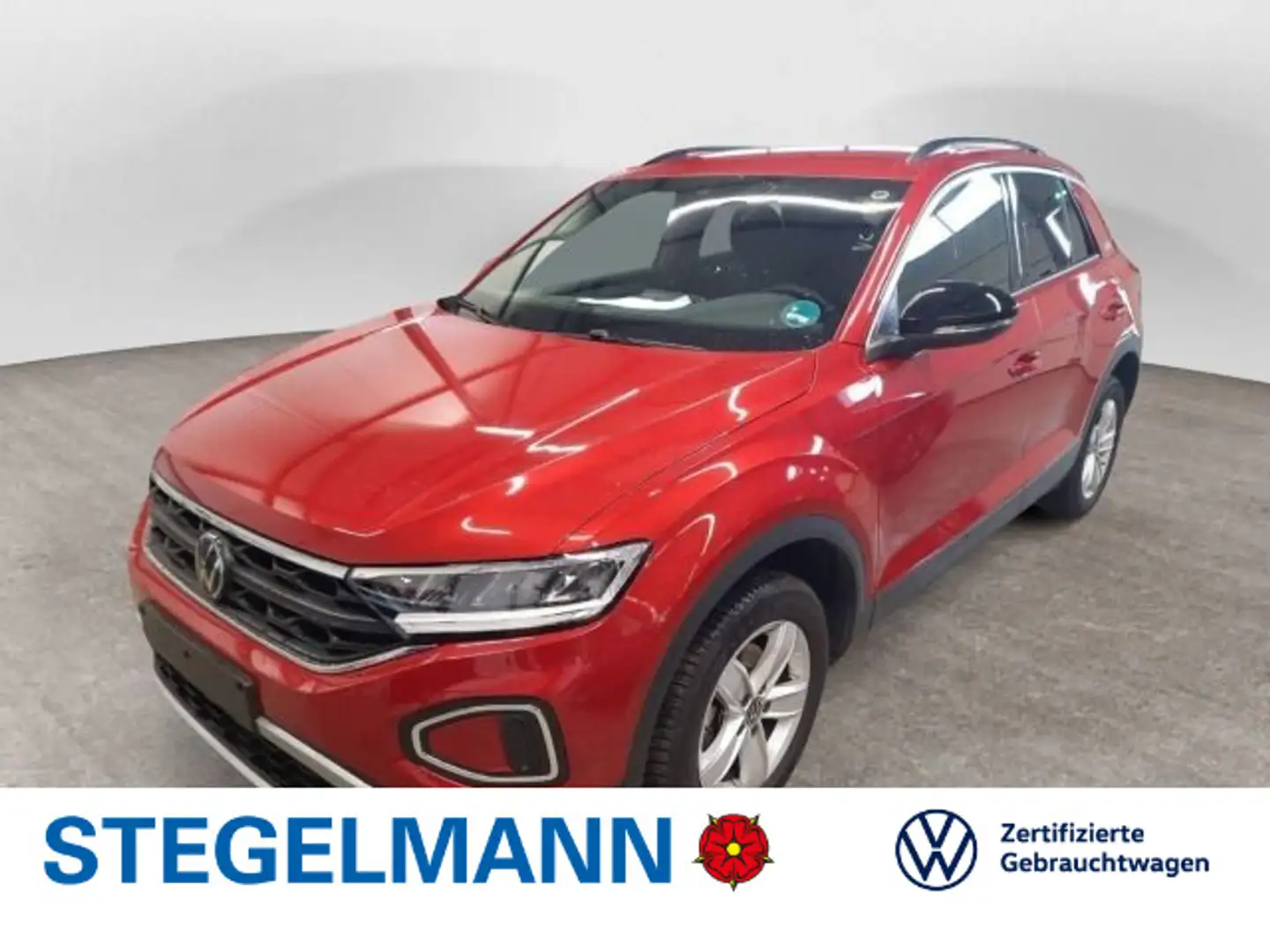Volkswagen T-Roc 2.0 TDI Goal *LED*Navi*Kamera* Rot - 1