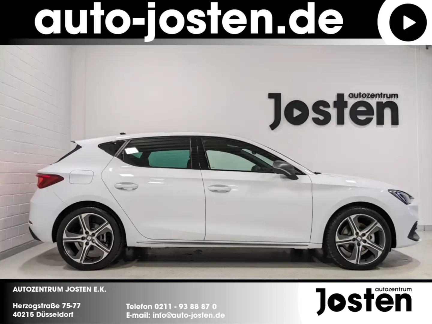 SEAT Leon FR 2.0 TSI DSG LED Pano StHz Beats Navi Blanc - 2