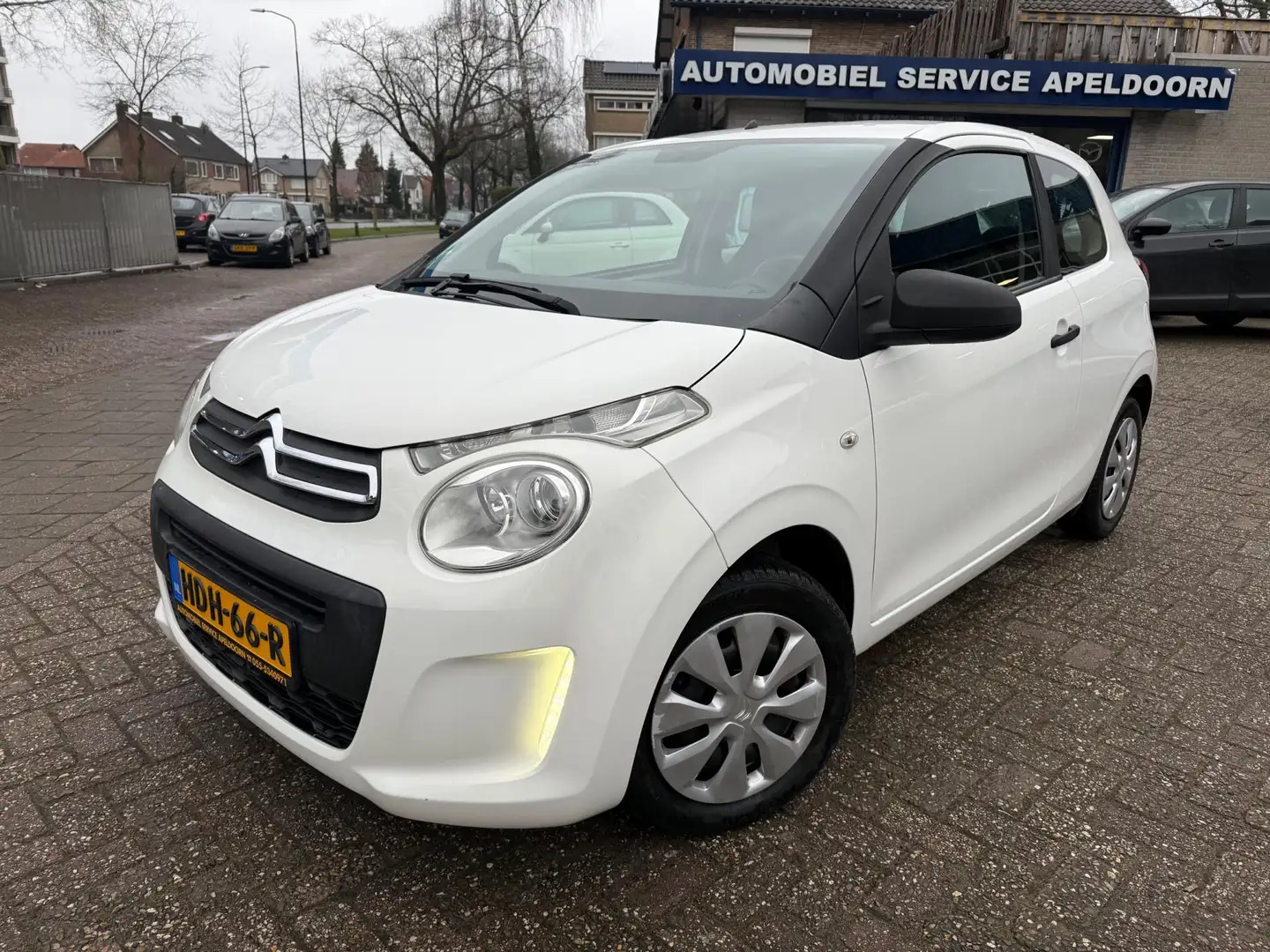Citroen C1 1.0 e-VTi Live *STUURBEKR.*NW.APK*BT-AUDIO*AUX-IN* Wit - 1