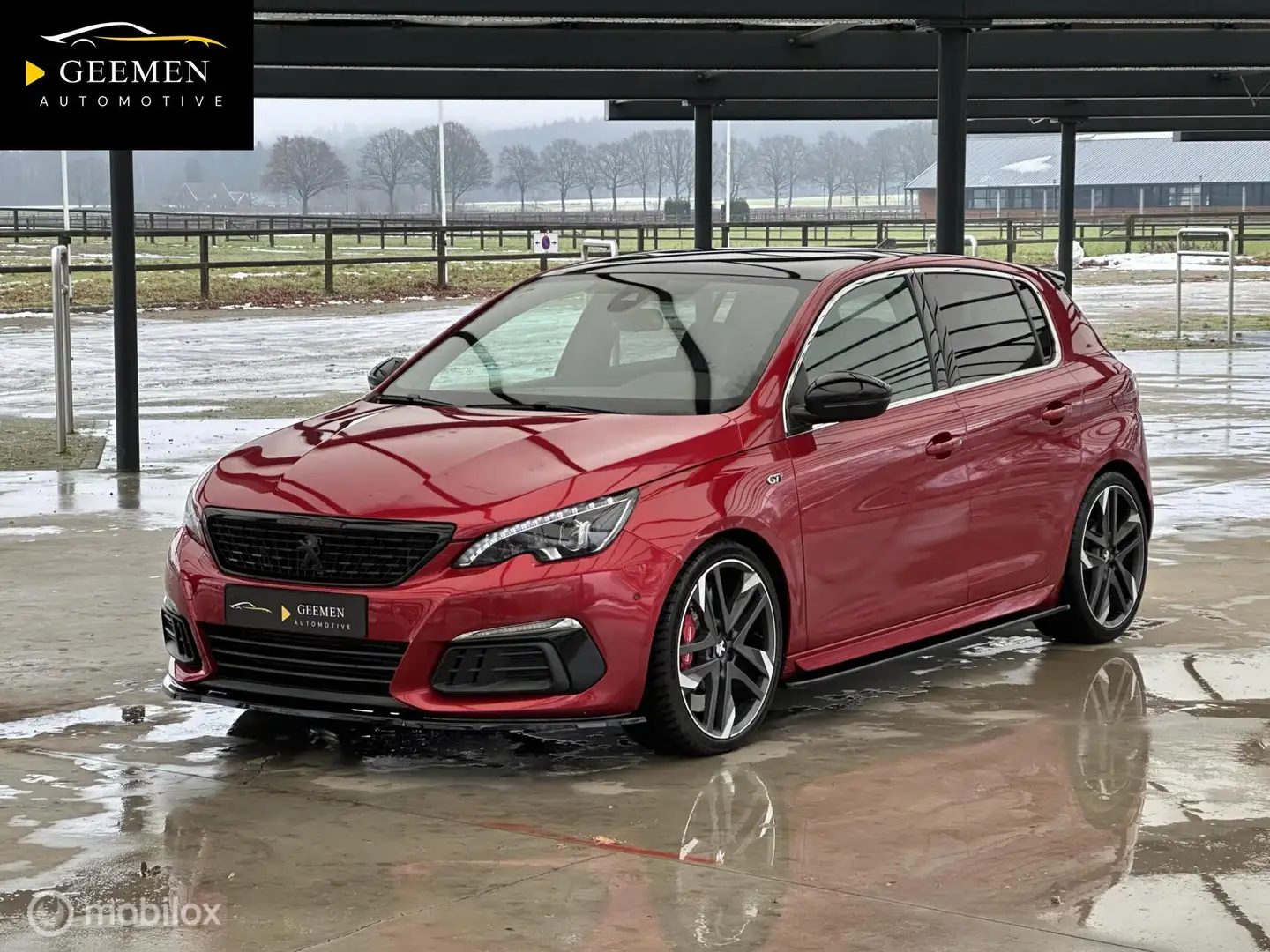 Peugeot 308 1.6 e-THP GTi 270 MAXTON/19"/PANO/SPERDIF/DAB Rouge - 1