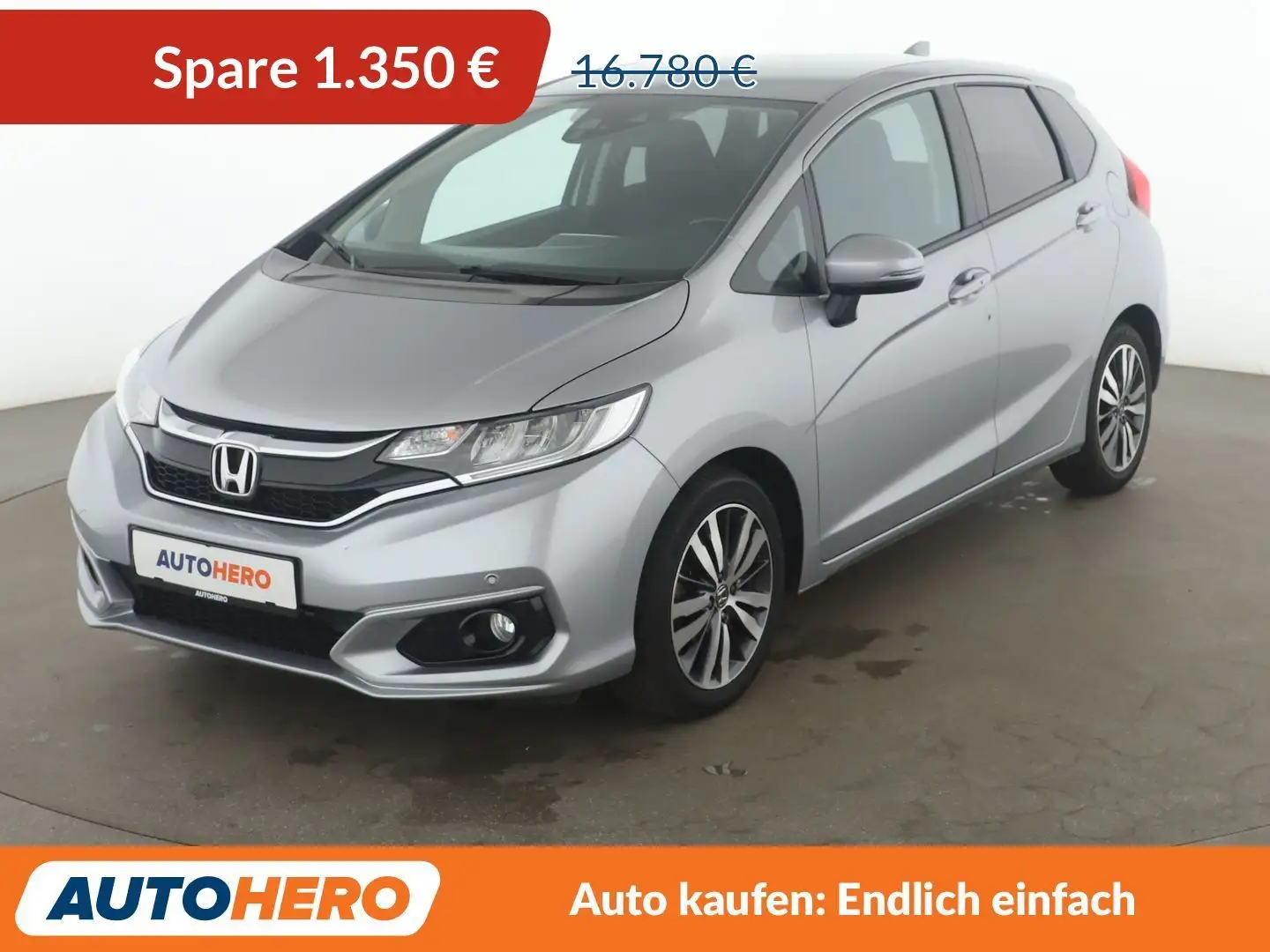 Honda Jazz 1.3 i-VTEC Elegance Aut*NAVI*TEMPO*CAM*PDC*SHZ* Grau - 1