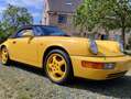 Porsche 964 SPEEDSTER RS uitvoering origineel Belgische wagen Jaune - thumbnail 9