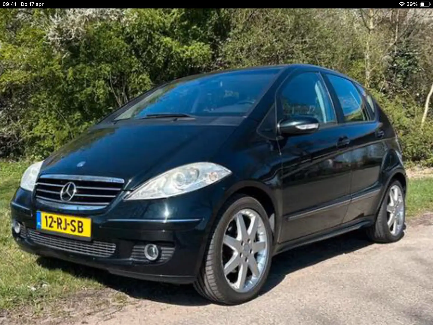 Mercedes-Benz A 170 Avantgarde Zwart - 1