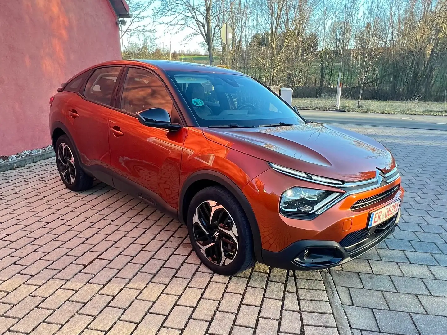 Citroen C4 Citroën C4 1.2 PureTech 130 Feel SpurH LED Klim Orange - 1