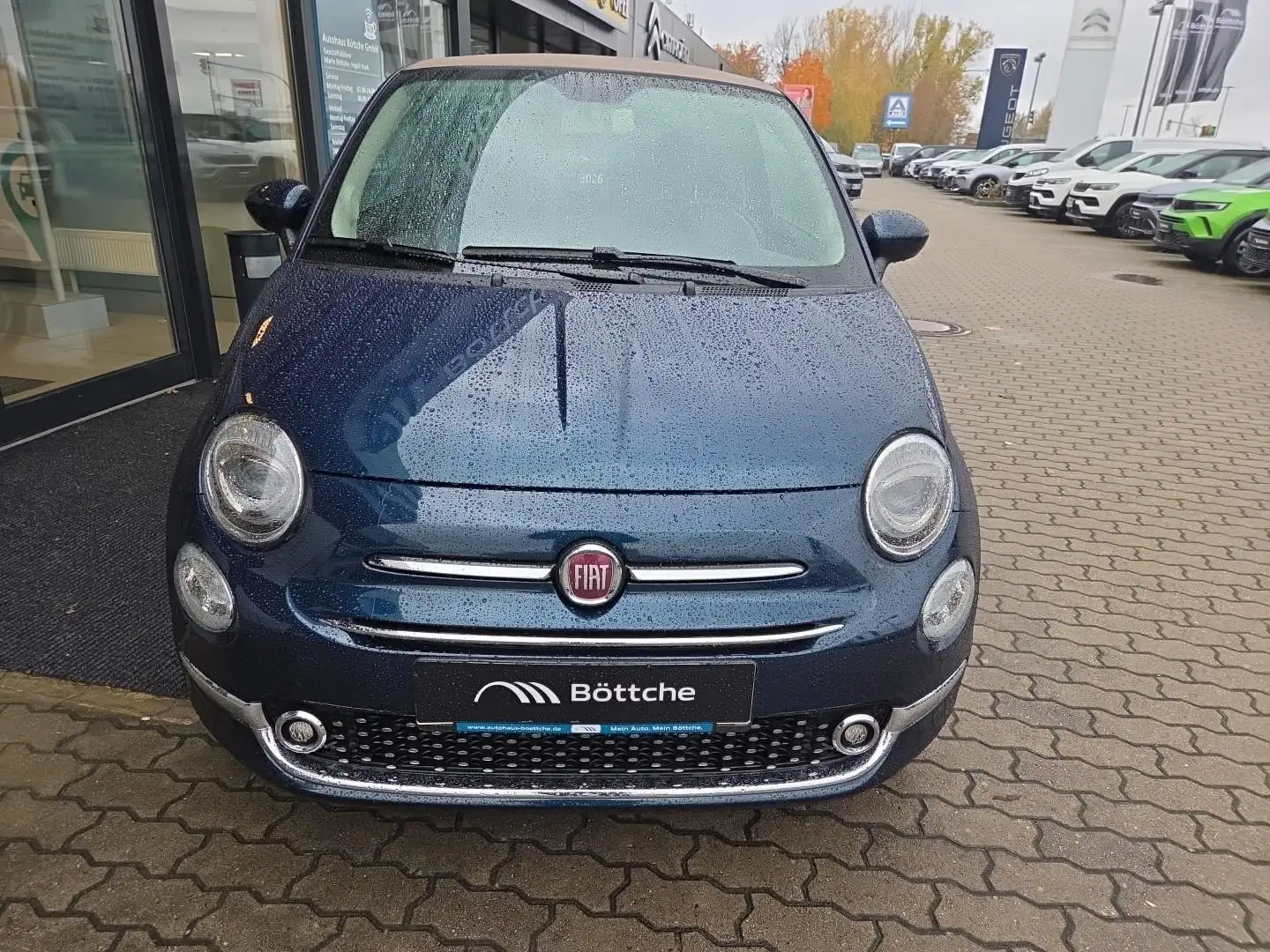Fiat 500 1.2 KAT Blau - 2