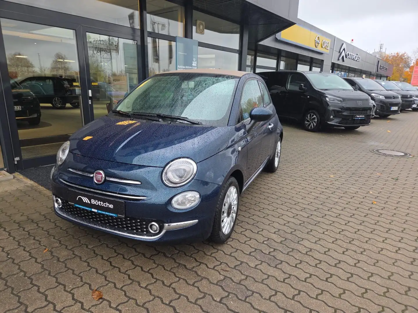 Fiat 500 1.2 KAT Blau - 1