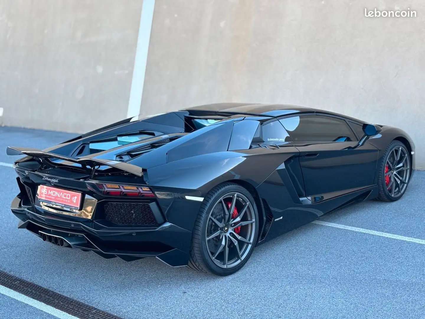 Lamborghini Aventador roadster 6.5 v12 lp 700-4 Noir - 2