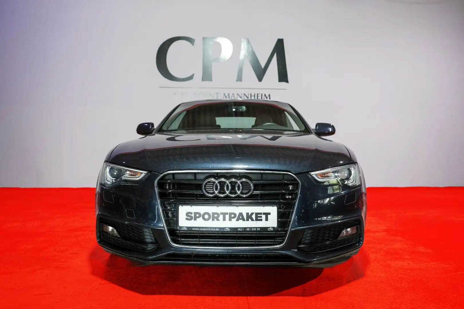 Audi A5 COUPE 1.8 *S-LINE-SPORT-PLUS* DR. FAHRZEUG Blau - 2