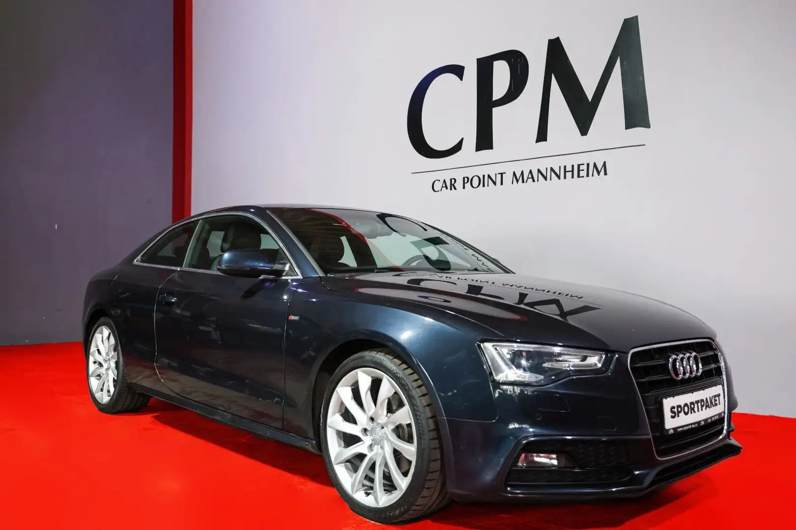 Audi A5 COUPE 1.8 *S-LINE-SPORT-PLUS* DR. FAHRZEUG Blau - 1