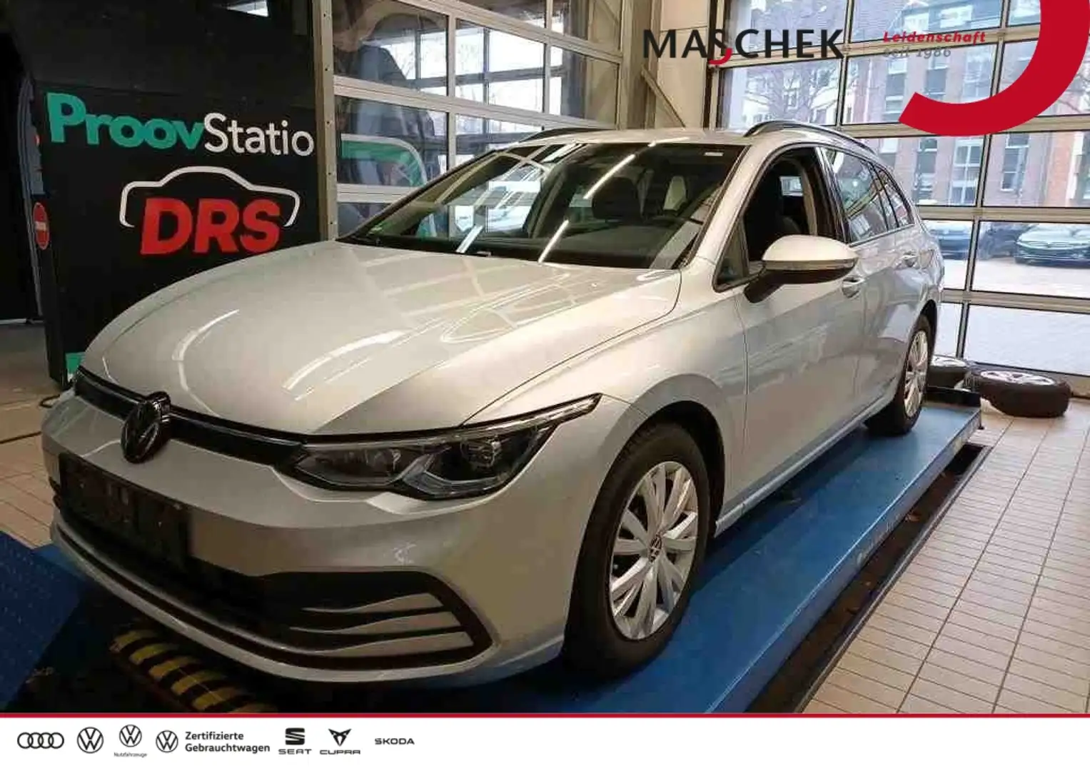Volkswagen Golf Variant 1.5 eTSI DSG Navi LED-Plus ACC Sitzh. CarPlay Silber - 1
