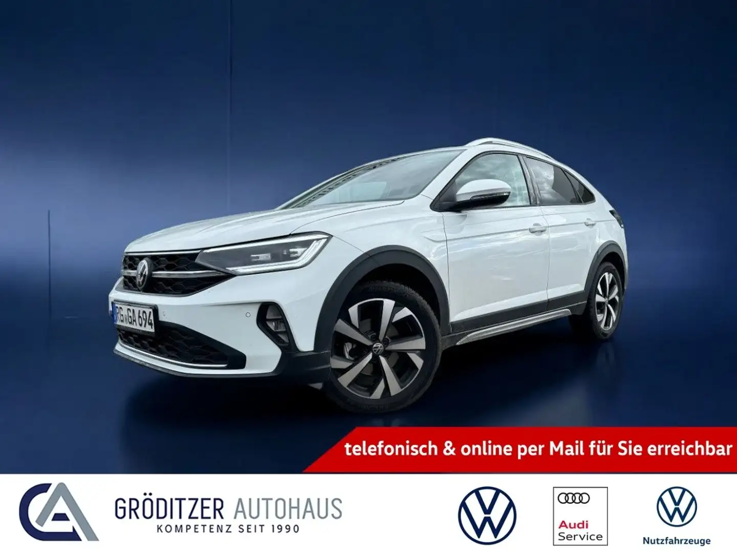 Volkswagen Taigo Style DSG AHK|NAV|CAM Weiß - 1