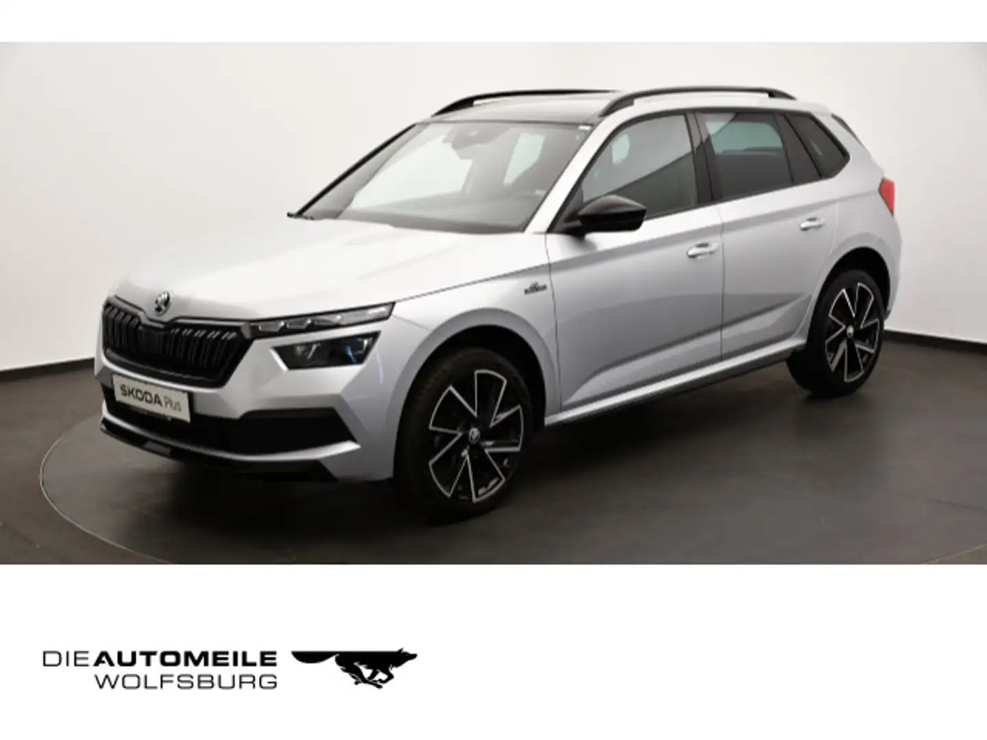 Skoda Kamiq 1.0 TSI Monte Carlo AHK/Tempo/Einparkhi Silber - 1
