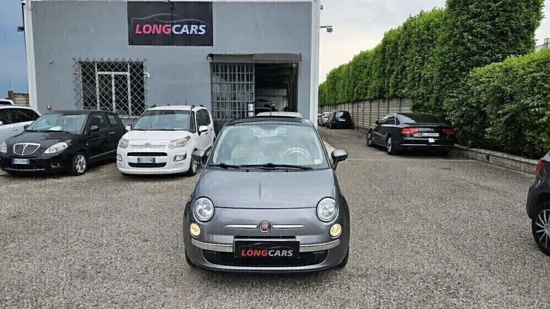 Fiat 500 1.2 GQ Lounge Neopatentati Grijs - 2
