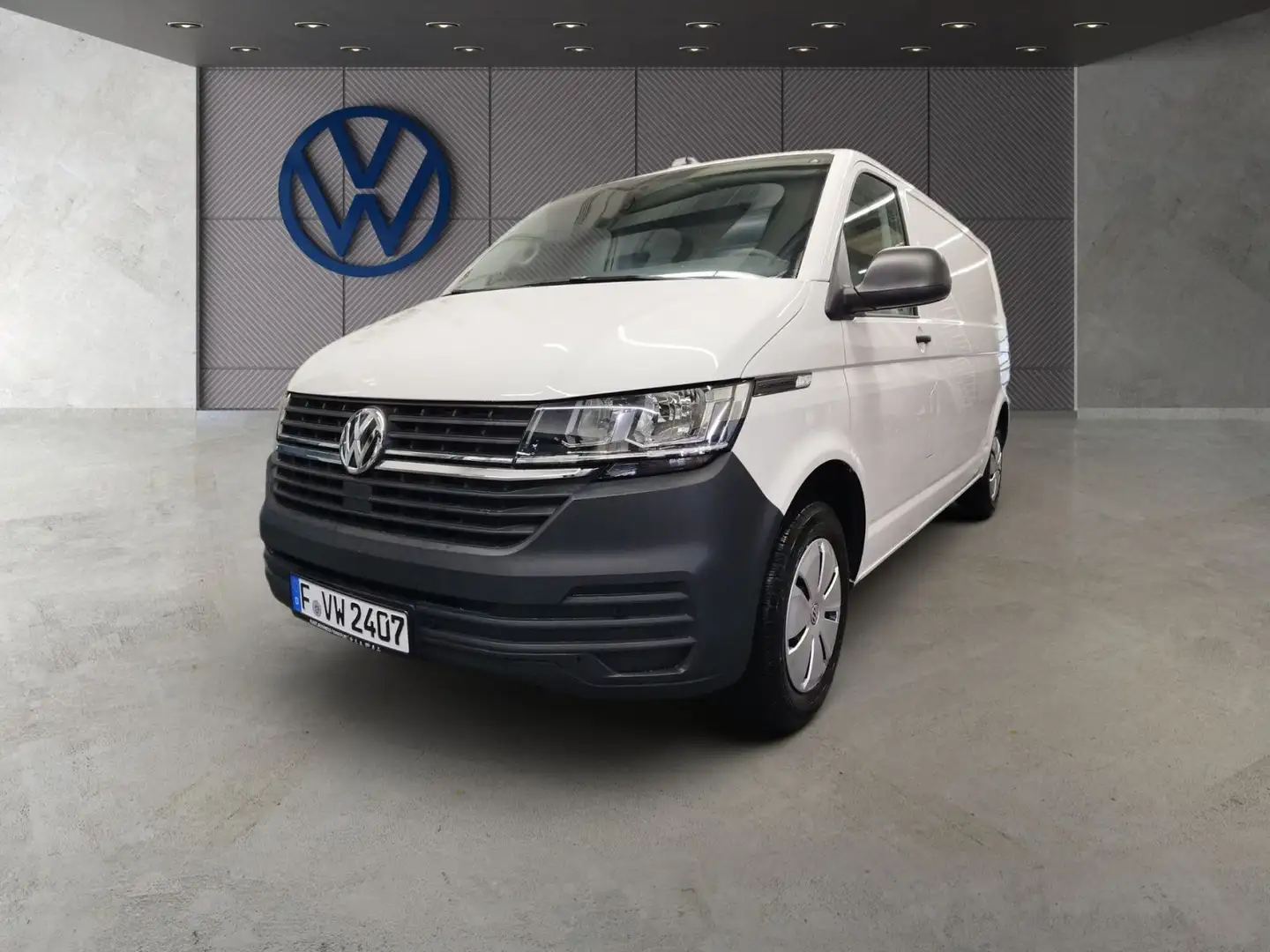 Volkswagen T6.1 Transporter T6.1 Kasten 2.0 TDI LR Rückfahrkamera Weiß - 2