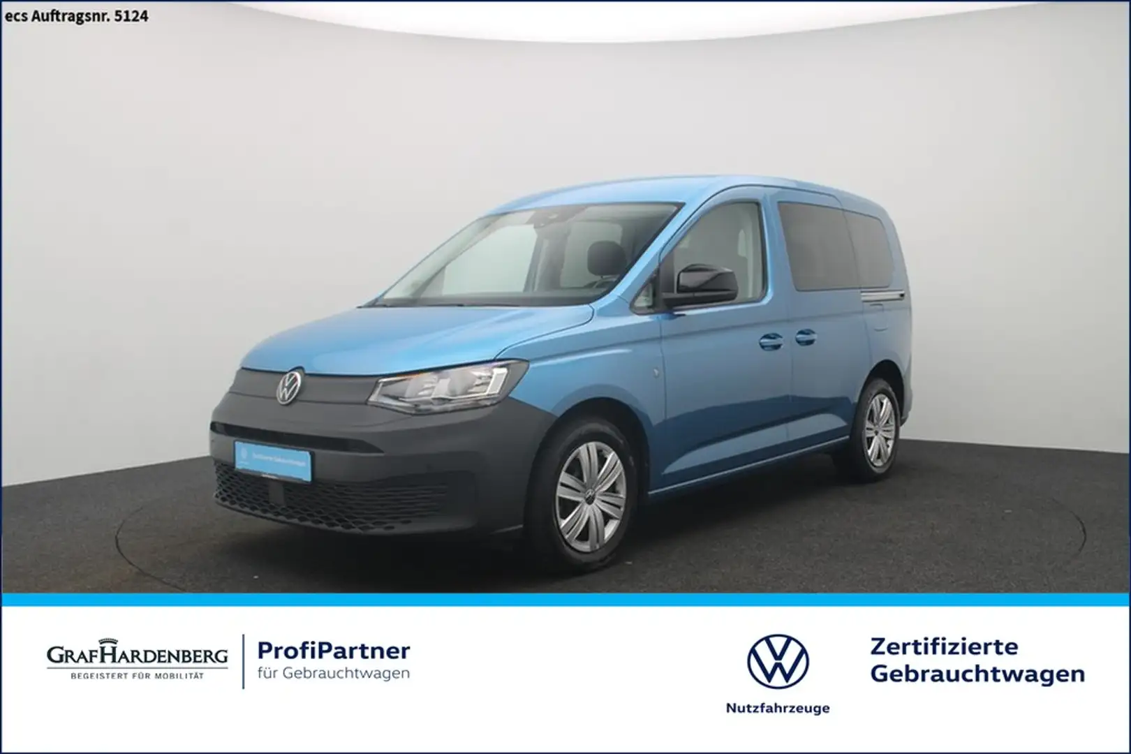 Volkswagen Caddy 2.0 TDI ACC ISOFIX GJR Blau - 1