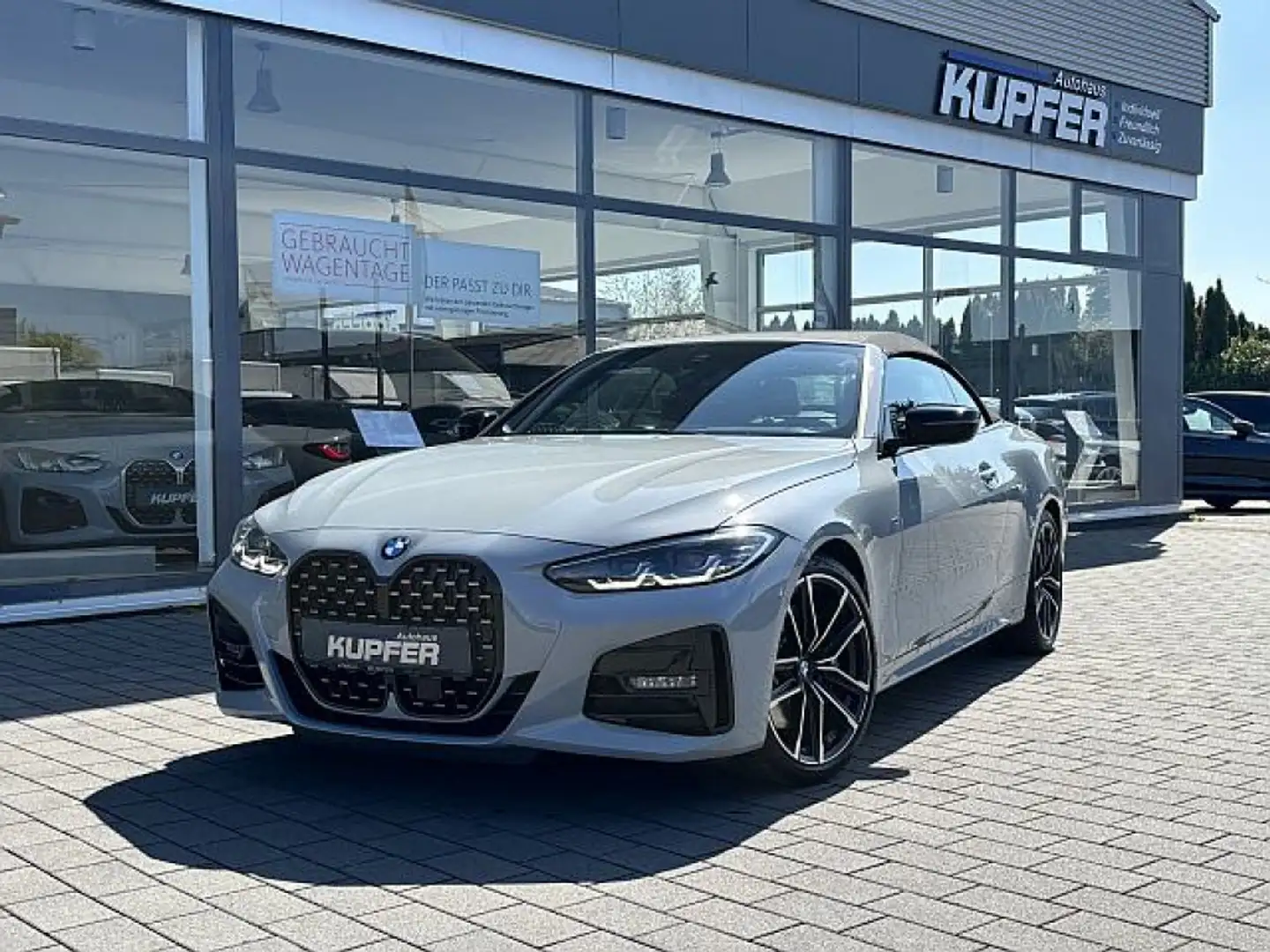 BMW 430 i M Sportpak. Cabrio 1HD°Harm.Kard.°ACC-19 Grey - 1
