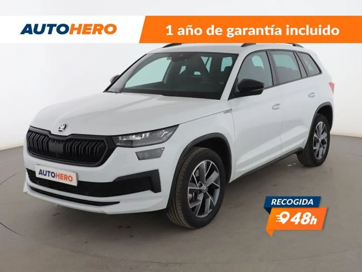 Skoda Kodiaq 2.0 TDI Sportline Weiß - 1