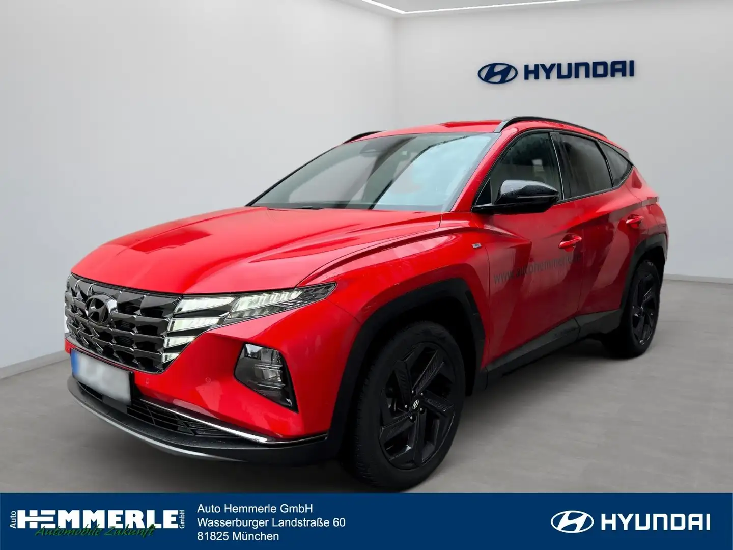 Hyundai TUCSON Blackline Mild-Hybrid 4WD TOP DCT Rot - 1