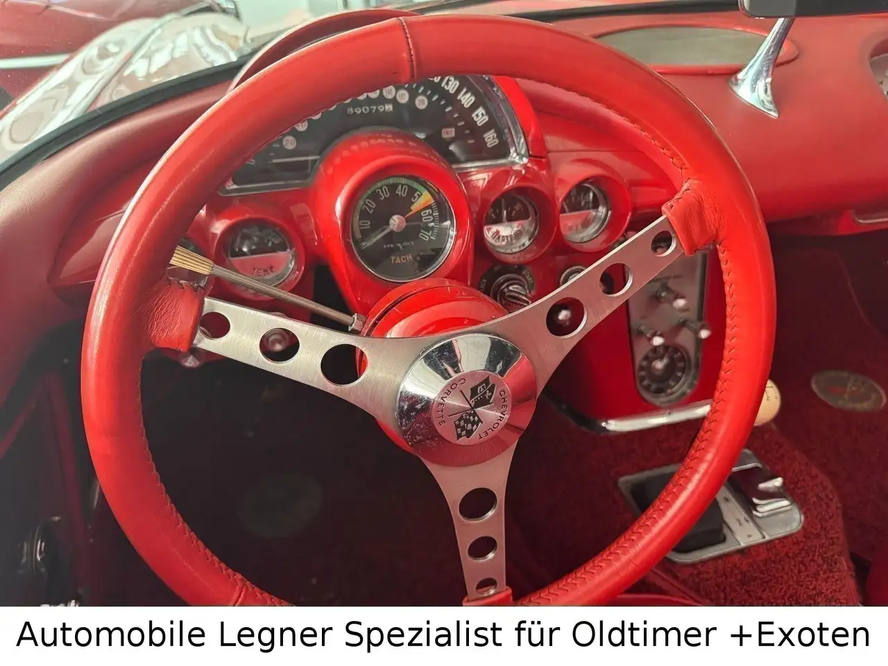 Corvette C1 4 Gang Schaltgetriebe Servolenkung, foto 10