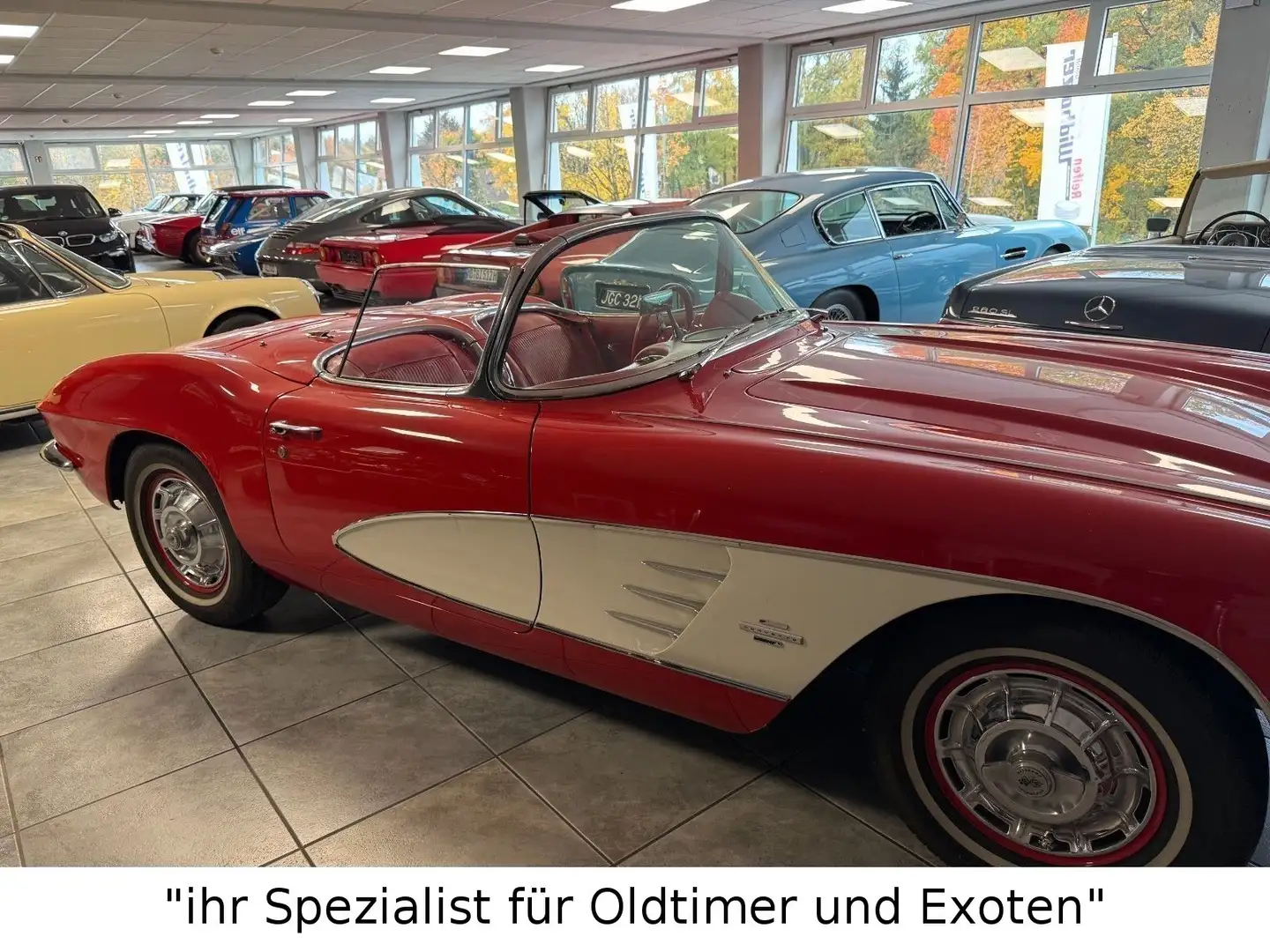 Corvette C1 4 Gang Schaltgetriebe im Topzustand Rot - 2