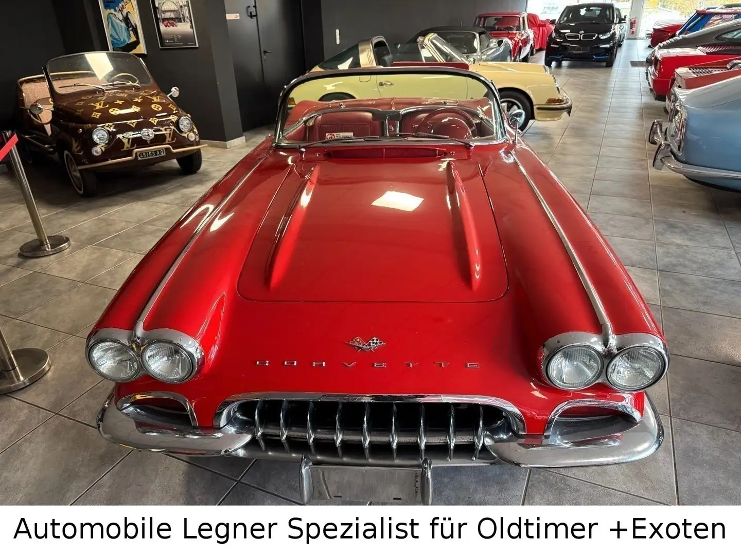 Corvette C1 4 Gang Schaltgetriebe im Topzustand Rot - 1